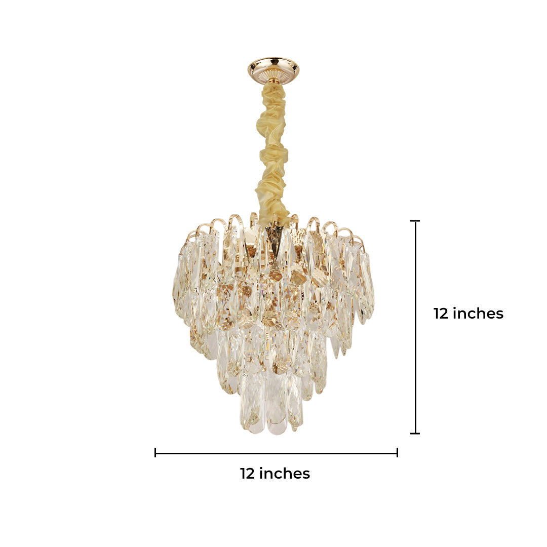 Moonglow Crystal Chandelier