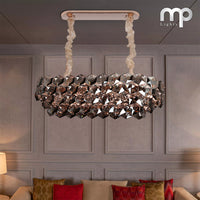 Night Phlox Crystal Chandelier