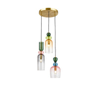 Opalescent Glass Pendant light