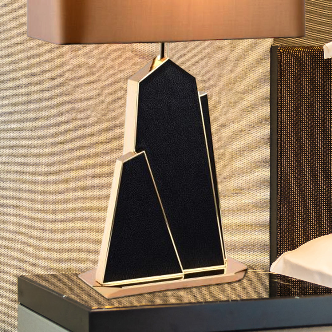 Paradox Black Table Lamp