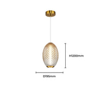 Diamond Weave Pendant