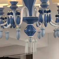 Periwinkle Blue Chandelier