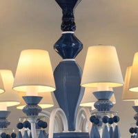 Periwinkle Blue Chandelier