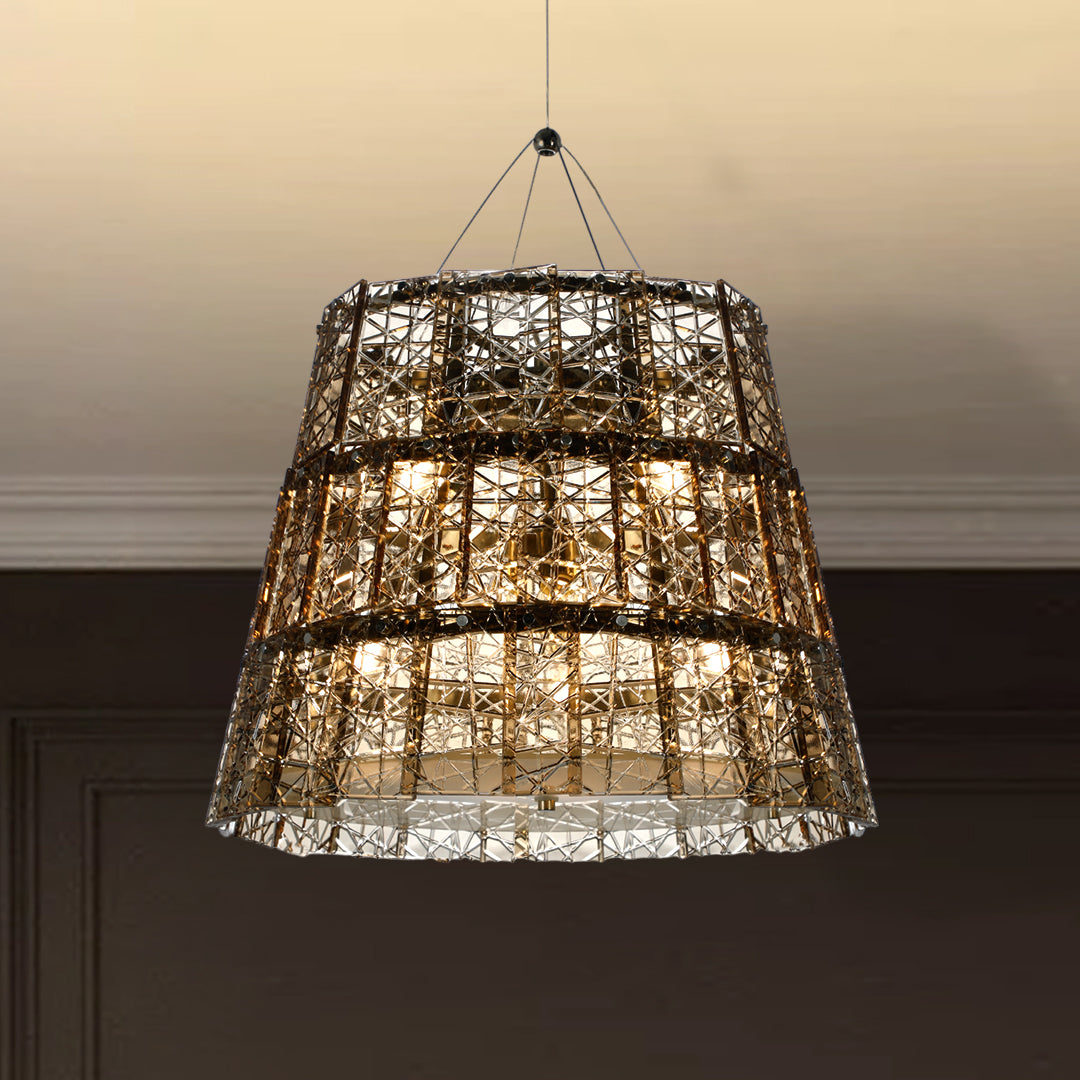 Radiant Weave Pendant Light