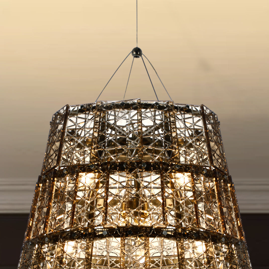 Radiant Weave Pendant Light