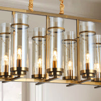 Retro Radiance Multi-Light Chandelier