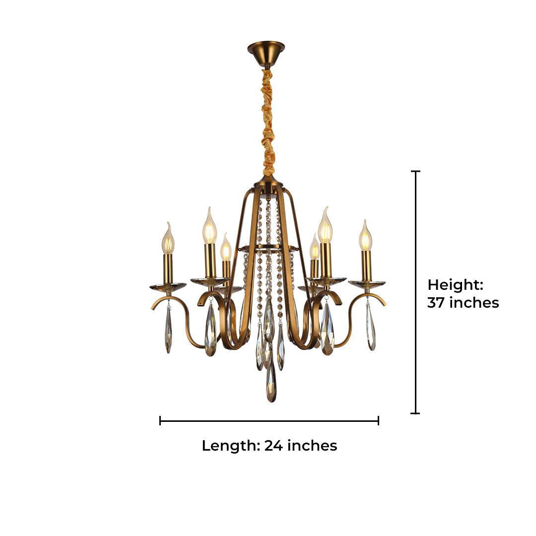 Reverie Crystal Chandelier