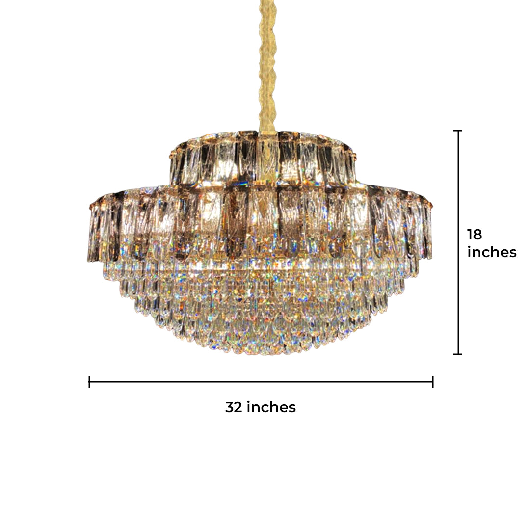 Spectrum Crystal Chandelier