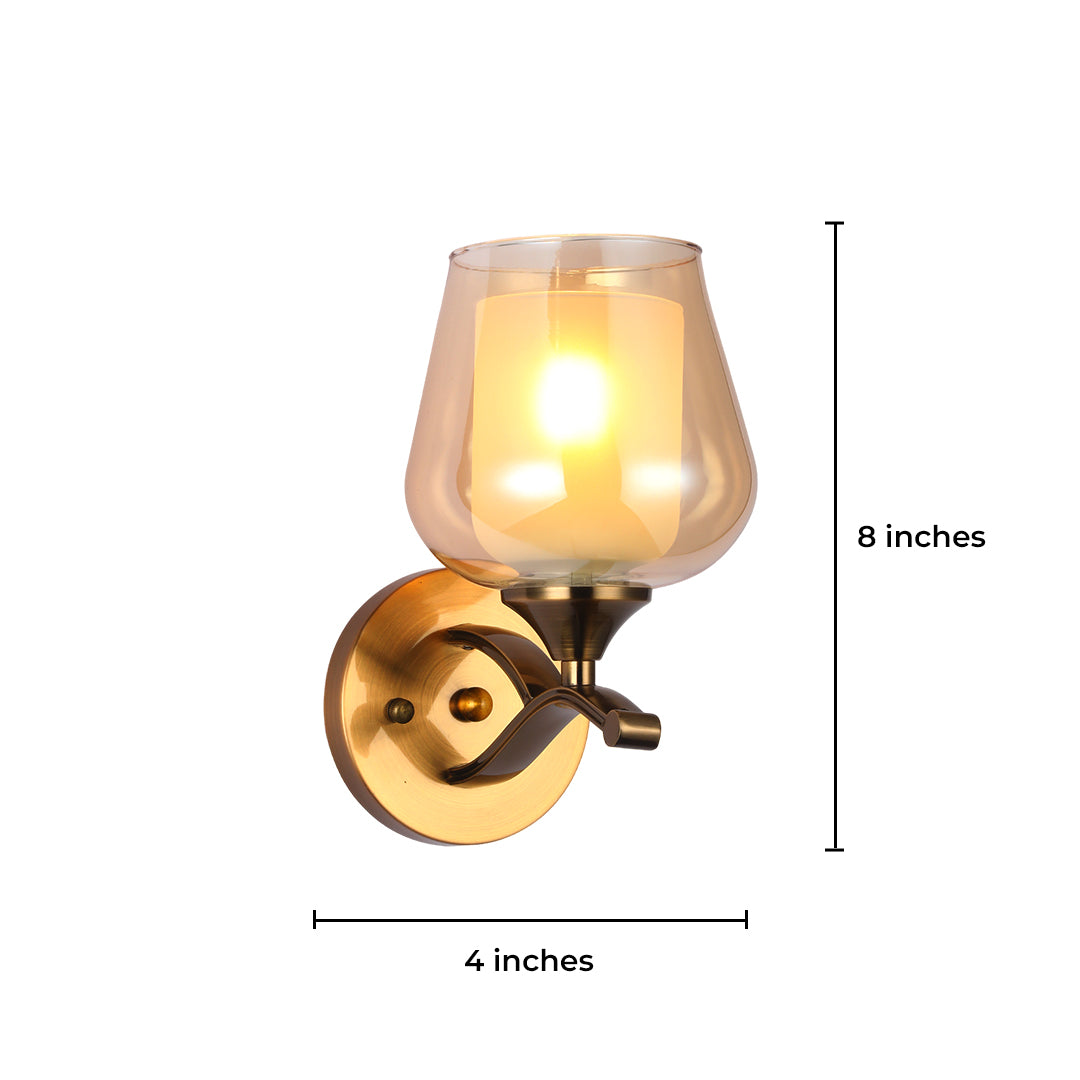 Sunflare Vessel Wall Sconce