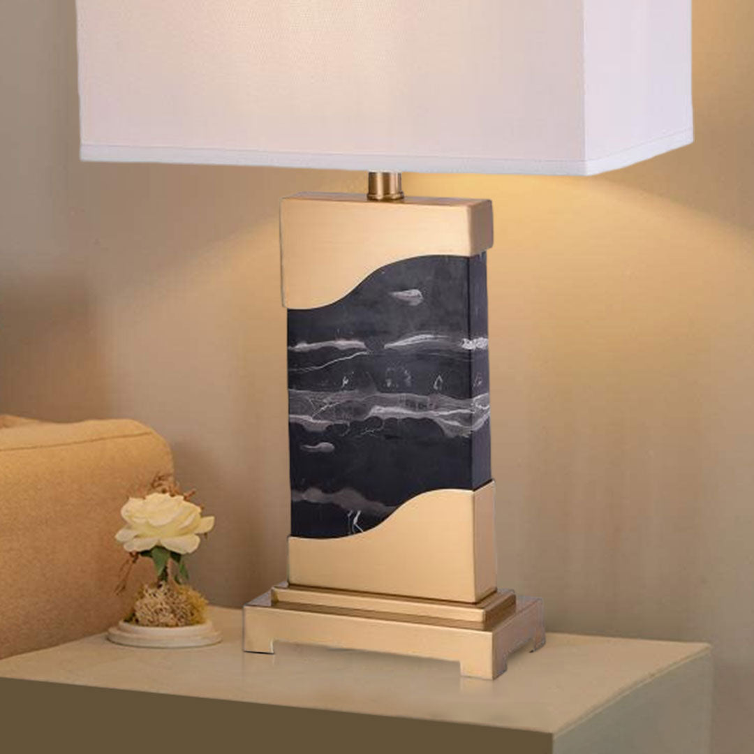 Golden Eclipse Bedside Lamp