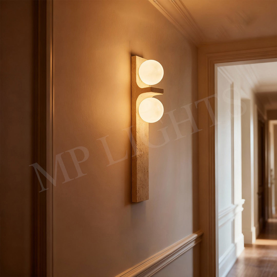 Terra Column Duo Sconce
