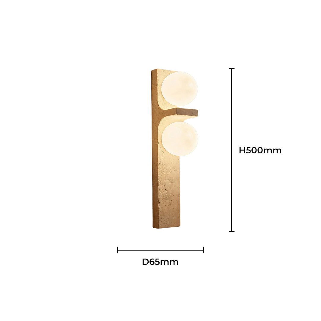 Terra Column Duo Sconce