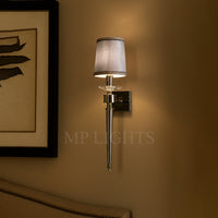 The Crystal Mirror Wall Sconce