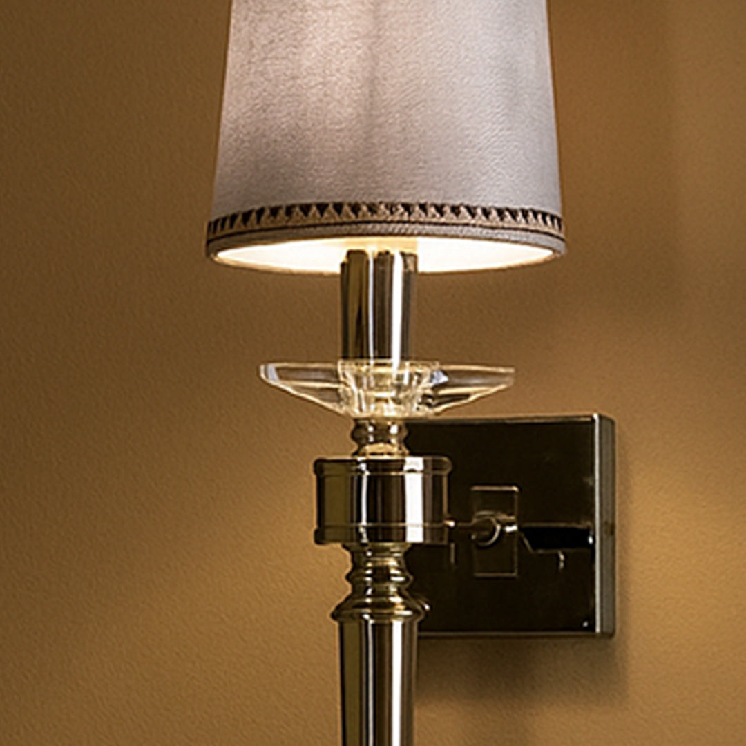 The Crystal Mirror Wall Sconce