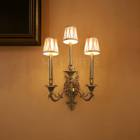 The Golden Trident Wall Sconce