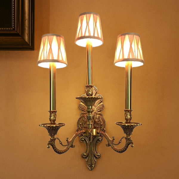 The Golden Trident Wall Sconce