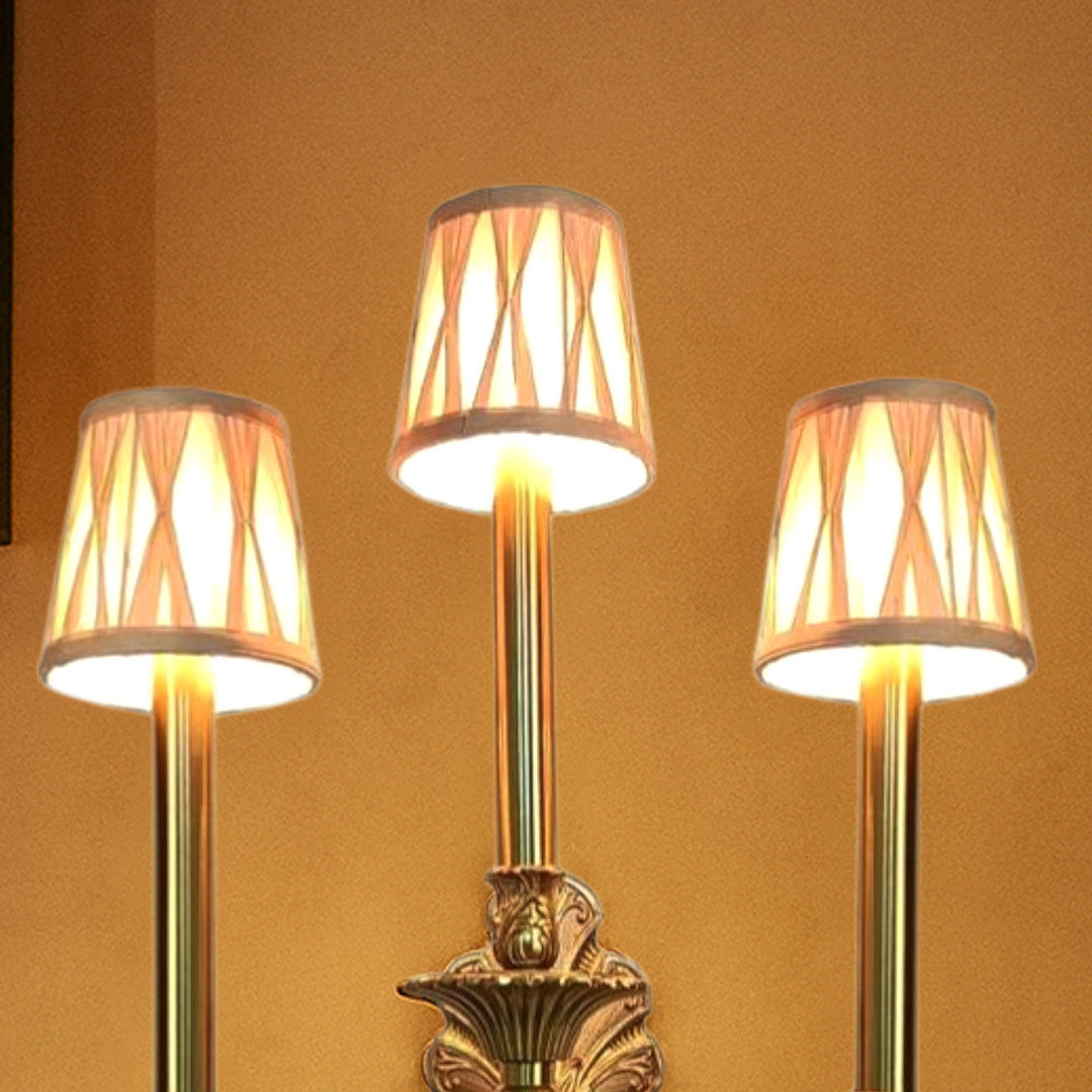 The Golden Trident Wall Sconce