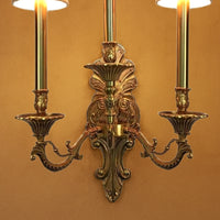 The Golden Trident Wall Sconce