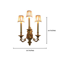 The Golden Trident Wall Sconce