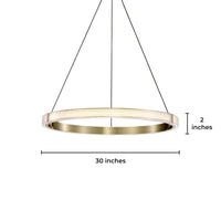 The Heavenly Hoop Pendant Light