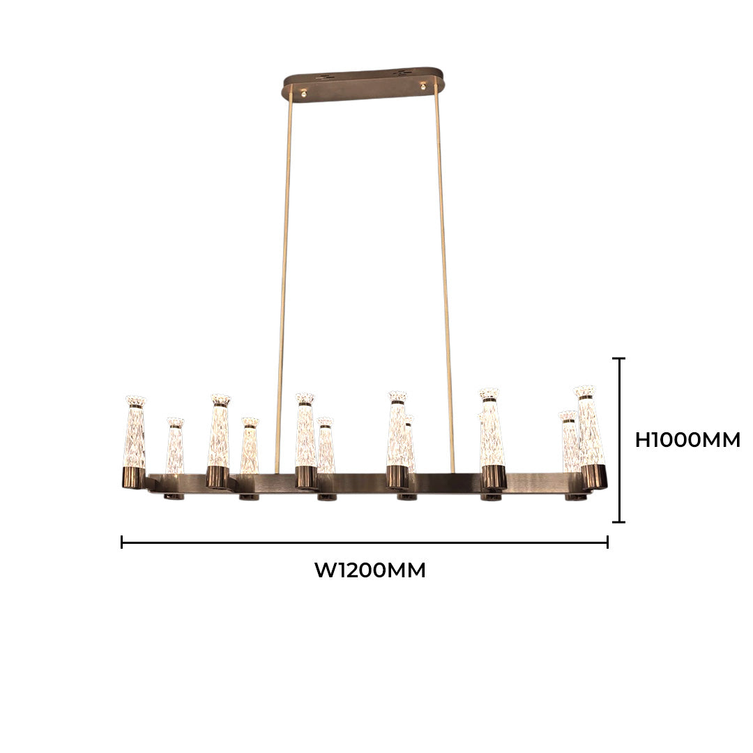 Trumpet Bloom Chandelier