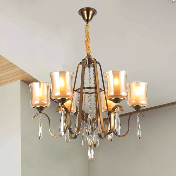 Utopia Glass Chandelier