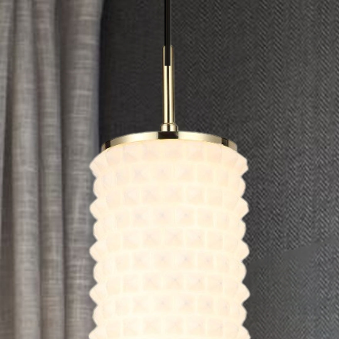White Pebble Pendant